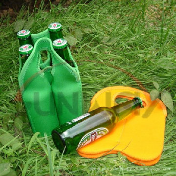 Mode 4-Pack Neopren Beverage oder Bier Flasche Kühltasche (BC0033)